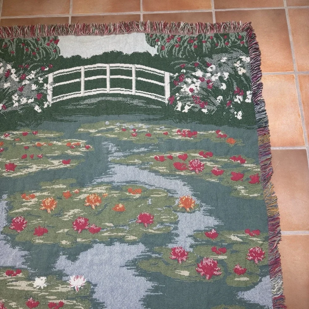 Monet's Garden Tapestries‎ Wall Art Hanging Border Belgian 71